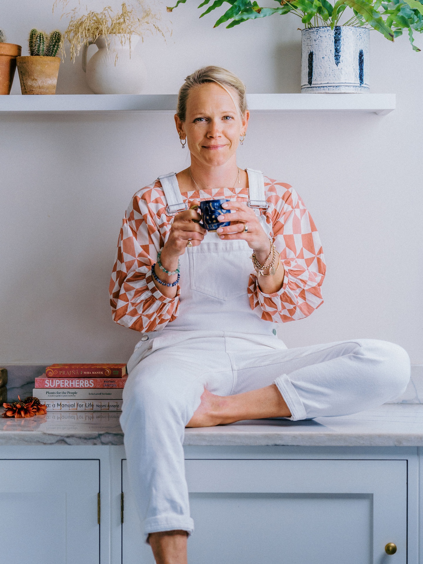 Portrait of Henny Haworth-Booth, Ayurvedic practitioner